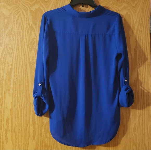 Apt. 9 Collared, Button Down Blouse - Picture 6 of 11